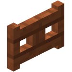 Acacia gate in Minecraft