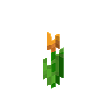 How to craft Orange tulip in Minecraft