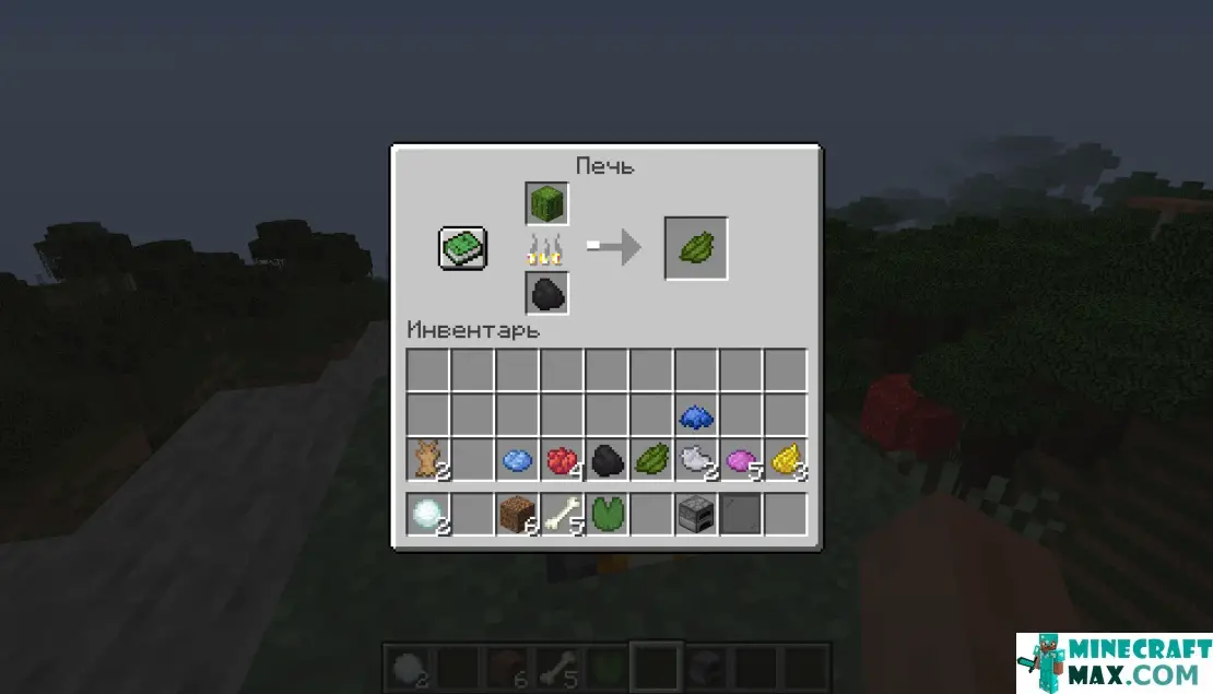 How to make Green ceramics in Minecraft | Screenshot 2