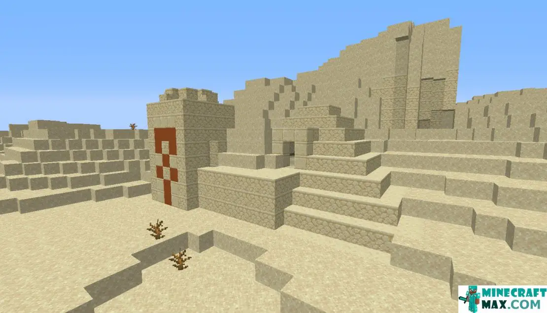How to make Desert temple in Minecraft | Screenshot 1
