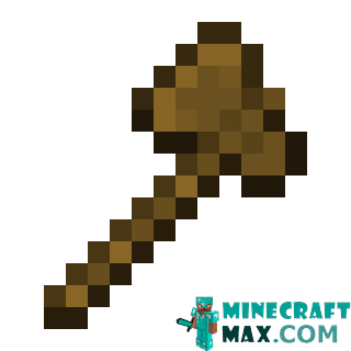 Wooden ax in Minecraft