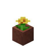 How to craft Dandelion in a pot in Minecraft