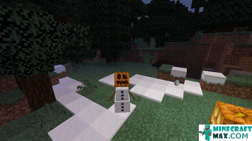 How to make Snow golem in Minecraft | Screenshot 1
