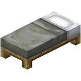 How to craft Light gray bed in Minecraft