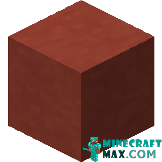 Red ceramic in Minecraft