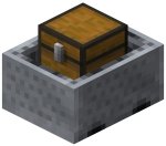 Freight trolley in Minecraft