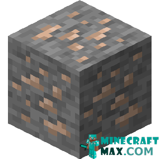 Iron ore in Minecraft
