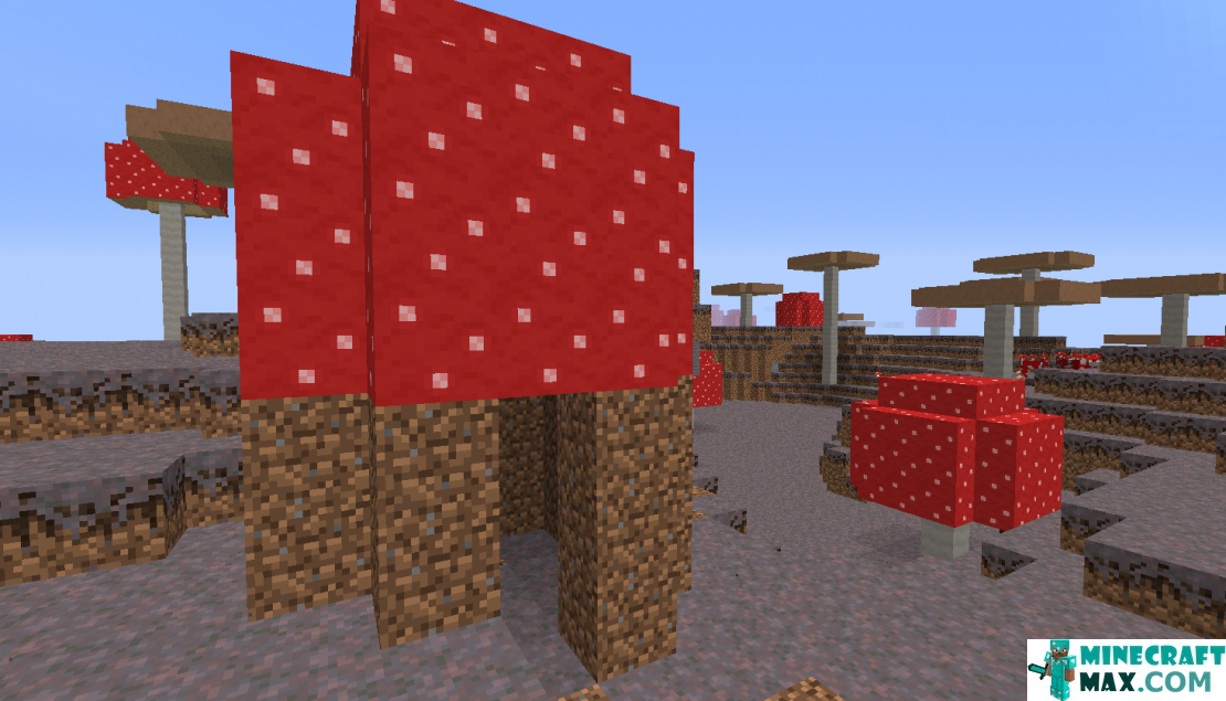 How to make Huge red mushroom in Minecraft | Screenshot 3