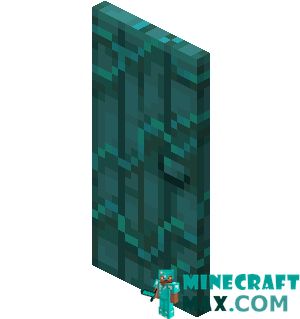 Warped door in Minecraft