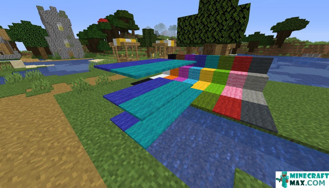 How to make White carpet in Minecraft | Screenshot 4