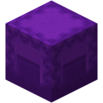 Purple Shulker Crate in Minecraft