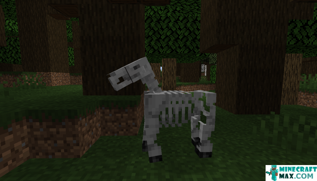 How to make Skeleton horse in Minecraft | Screenshot 1