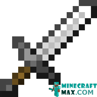 How to make an Iron Sword in Minecraft