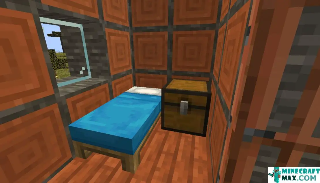 How to make Blue bed in Minecraft | Screenshot 1