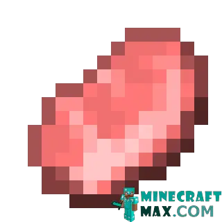 Raw pork in Minecraft