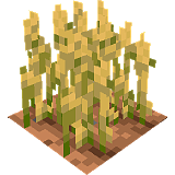 How to craft Wheat in the garden in Minecraft