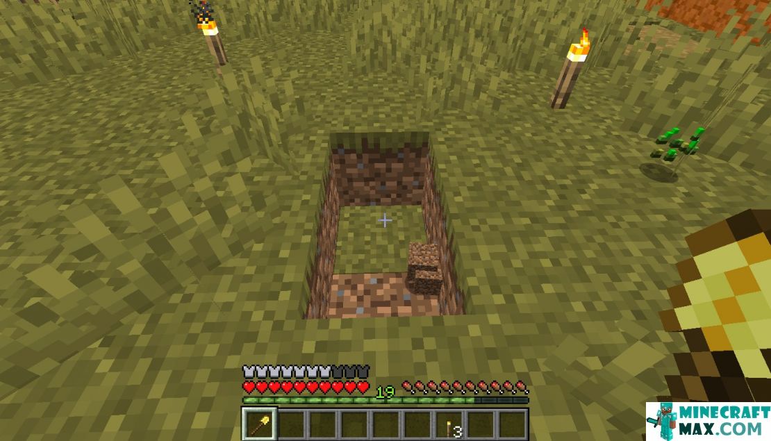 How to make Golden shovel in Minecraft | Screenshot 2