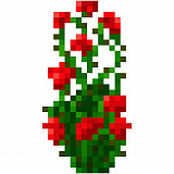 How to craft Rose bush in Minecraft