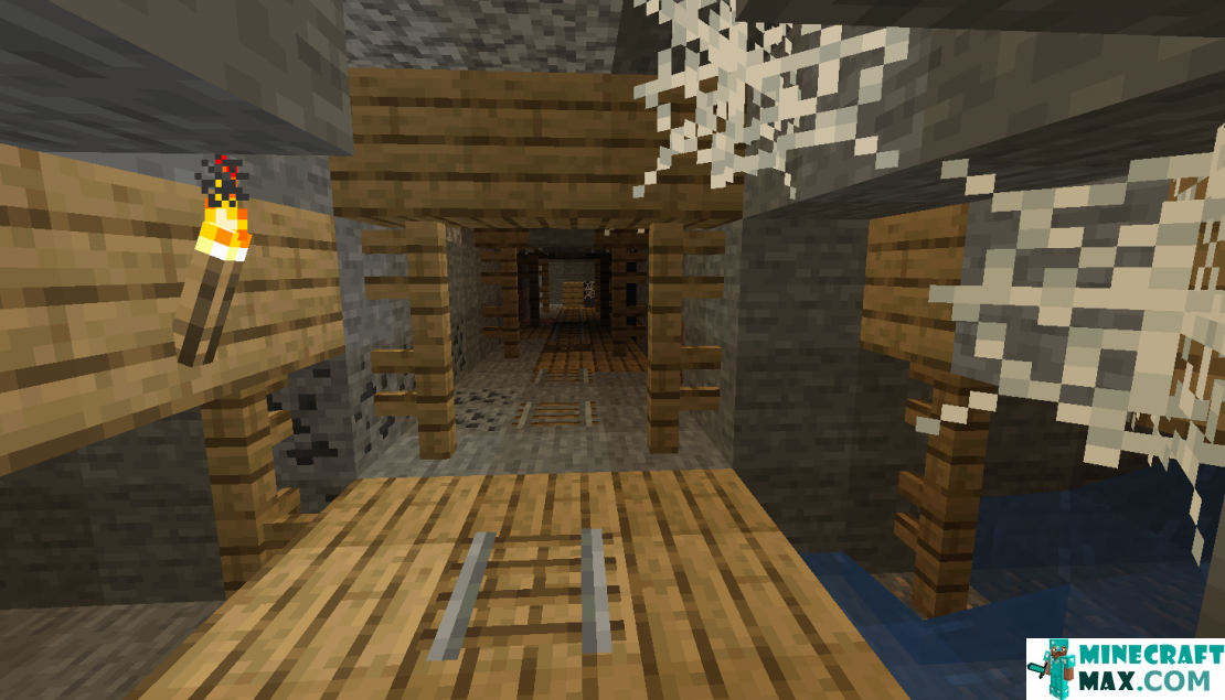 How to make Abandoned mine in Minecraft | Screenshot 1