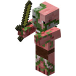 Zombie Pigman in Minecraft