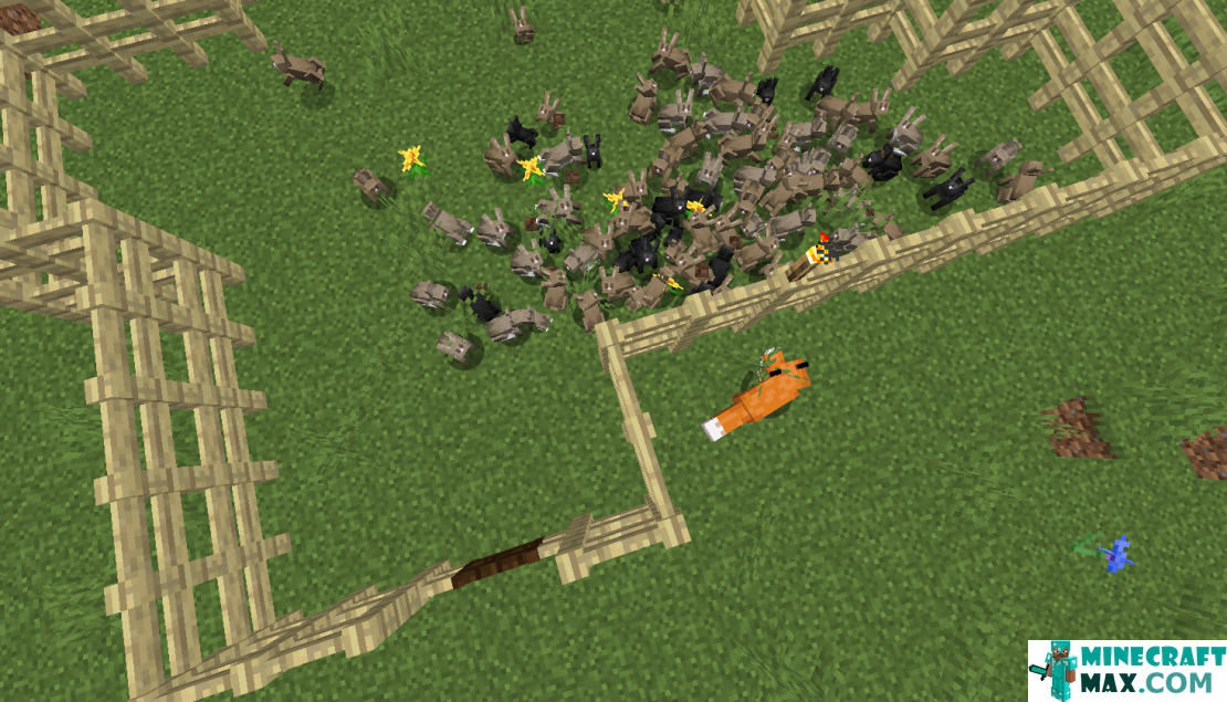 How to make Fox in Minecraft | Screenshot 3