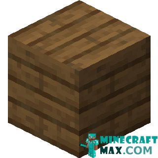 Spruce boards in Minecraft