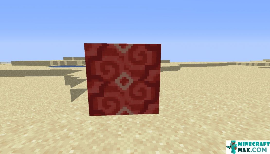 How to make Red Glazed Pottery in Minecraft | Screenshot 2