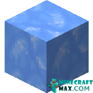 Blue ice in Minecraft