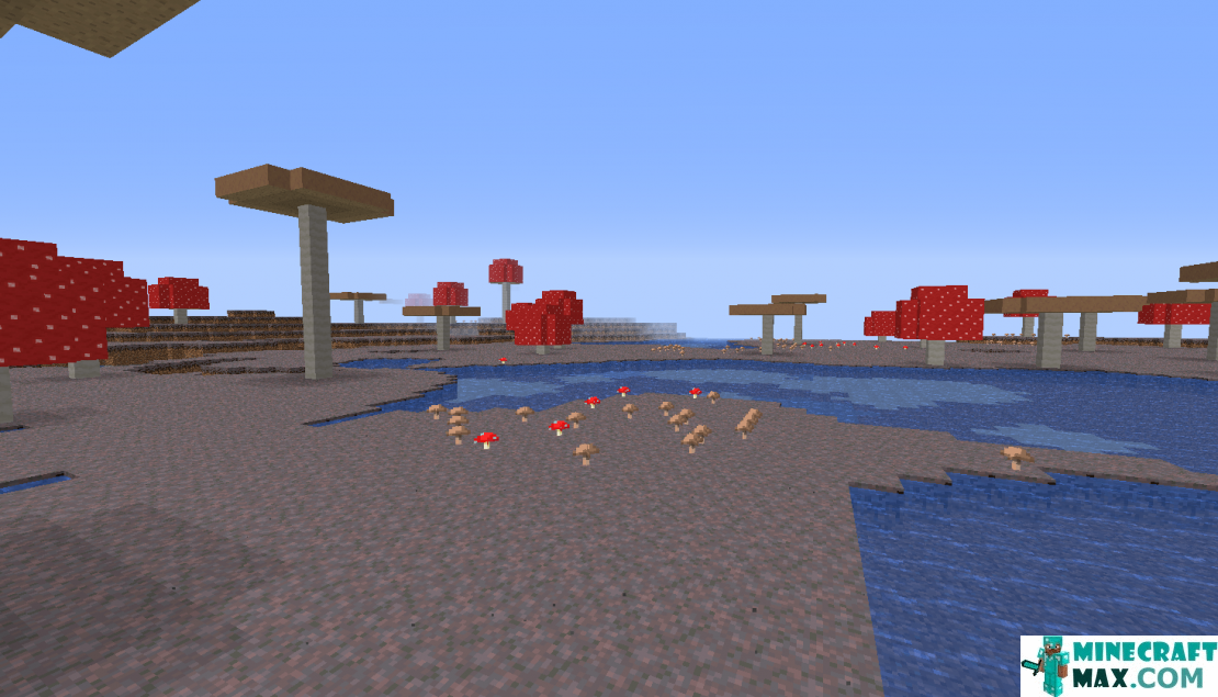 How to make Mushroom island in Minecraft | Screenshot 2