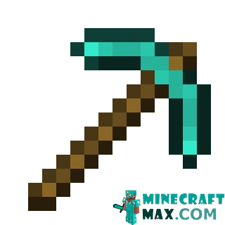 Diamond pickaxe in Minecraft