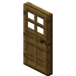 Oak door in Minecraft