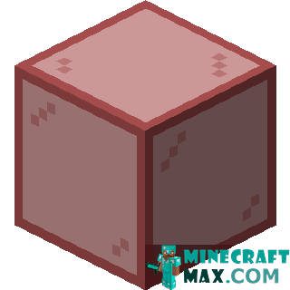 Red glass in Minecraft