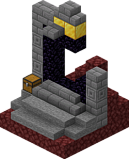 How to craft Ruined portal in Minecraft