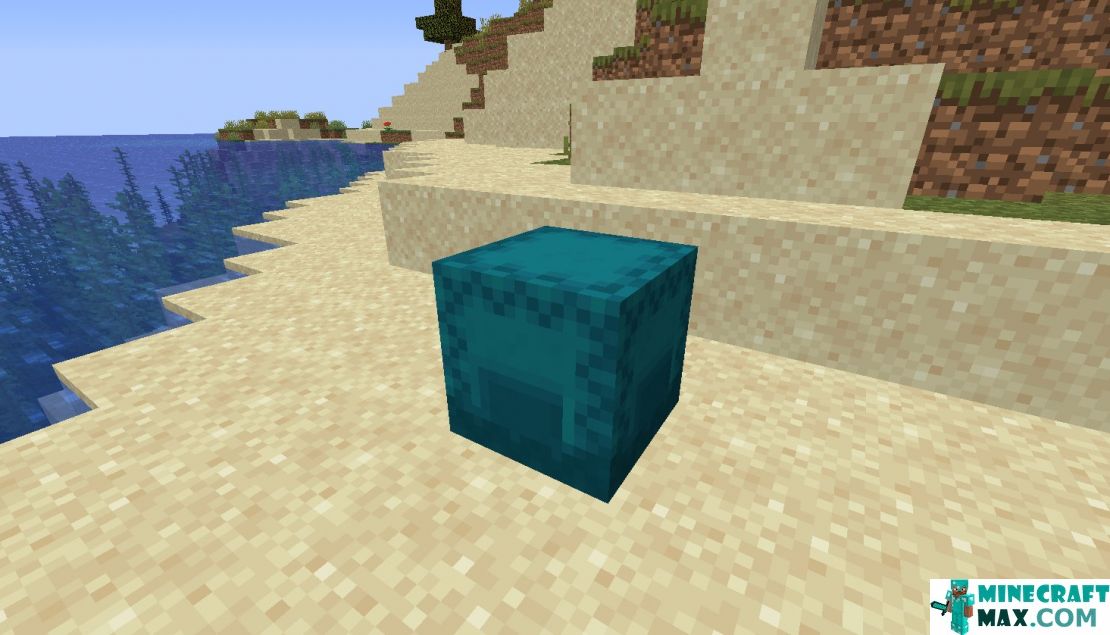 How to make Turquoise Shulker Crate in Minecraft | Screenshot 2