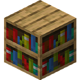 How to craft Bookshelf in Minecraft
