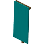 How to craft Turquoise flag in Minecraft