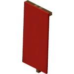 How to craft Red flag in Minecraft