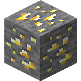 How to craft Gold Ore in Minecraft
