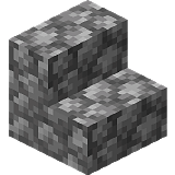 How to craft Cobblestone steps in Minecraft