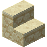 How to craft Sandstone steps in Minecraft