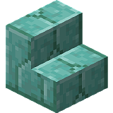 How to craft Prismarine brick steps in Minecraft
