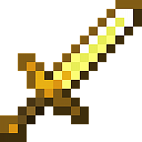 How to craft Golden sword in Minecraft